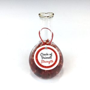 Circle of Friends “Strength” Vase Henrietta Glass